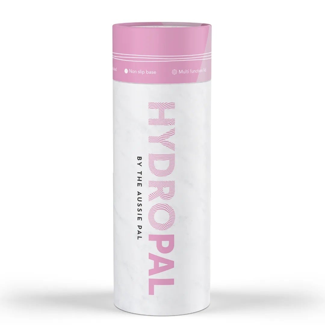 The Aussie Pal Water Bottle Frost Pink 950ml The Tumbleweed Outfitters
